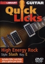 Quick Licks - Slash High Energy Rock Gitarre DVD