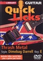 Quick Licks - Dimebag Darrell Thrash Metal Gitarre DVD