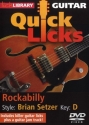 Quick Licks - Brian Setzer for guitar 2 DVDs