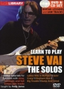 Steve Vai, Learn To Play Steve Vai - The Solos Gitarre CD + DVD