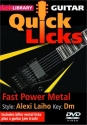 Alexi Laiho_Children Of Bodom, Alexi Laiho Quick Licks - Fast Power Me Gitarre DVD