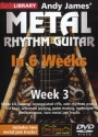 Andy James' Metal Rhythm Guitar In 6 Weeks - Wk 3 Gitarre DVD