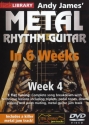 Andy James' Metal Rhythm Guitar In 6 Weeks - Wk 4 for guitar DVD