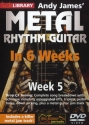 Andy James' Metal Rhythm Guitar In 6 Weeks - Wk 5 Gitarre DVD