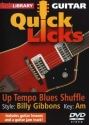 Billy Gibbons, Quick Licks - Billy Gibbons Up-Tempo Blues Gitarre DVD