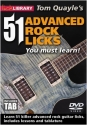 Tom Quayle, 51 Advanced Rock Licks You Must Learn DVD Gitarre DVD
