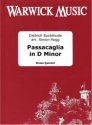 Dietrich Buxtehude, Passacaglia in D Minor Blechblserquintett Partitur + Stimmen