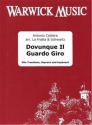 Antonio Caldara, Dovunque Il Guardo Giro Soprano Voice, Alto Trombone and Keyboard Partitur + Stimmen