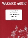 Arcangelo Corelli, Trio Sonata No. 9 Trombone Trio Partitur + Stimmen