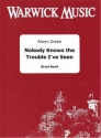 Alwyn Green, Nobody Knows the Trouble I've Seen Brass Band Partitur + Stimmen