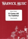 , O Come All Ye Faithful Blechblserensemble Partitur + Stimmen