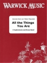 Jerome Kern, All the Things You Are Brass Band and 2 Euphoniums Partitur + Stimmen