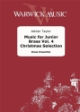 , Music for Junior Brass Vol. 4 Christmas Selection Blechblserensemble Partitur + Stimmen