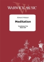 Edward Watson, Meditation Trombone Trio Partitur + Stimmen