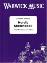 Edward Watson, Nordic Sketchbook Posaune und Klavier Buch