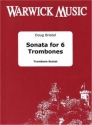 Doug Bristol, Sonata Trombone Sextet Partitur + Stimmen