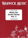 , Music for Junior Brass Vol. 2 Blechblserensemble Partitur + Stimmen