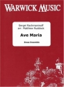 Sergei Rachmaninov, Ave Maria Blechblserensemble Partitur + Stimmen