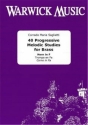 Corrado Maria Saglietti, 40 Progressive Melodic Studies for Brass Horn Buch