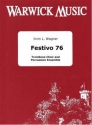 Richard Wagner, Festivo 76 Trombone Ensemble and Percussion Ensemble Partitur + Stimmen