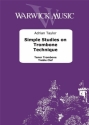 Adrian Taylor, Simple Studies on Trombone Technique Treble Clef Tenor Trombone Buch