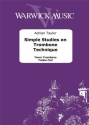 Adrian Taylor, Simple Studies on Trombone Technique Treble Clef Tenor Trombone Buch