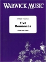 Peter Thorne, Five Romances Flte und Klavier Buch