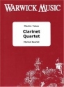 Martin Yates, Clarinet Quartet Klarinettenquartett Partitur + Stimmen