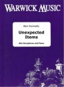 Ben Donnelly, Unexpected Items Altsaxophon und Klavier Buch