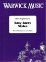 Mark Nightingale, Easy Jazzy Styles Tenorsaxophon und Klavier Buch