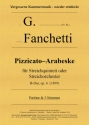 Fanchetti, G. Streichorchester B-Dur 2 Vl, Va, Vc, Kb Partitur + 5 Sti