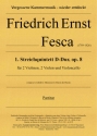Streichquintett  D-Dur op.8 fr 2 Violinen, 2 Violas und Violoncello Partitur