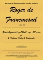 Francmesnil, Roger de Streichquartett g-Moll fr Streichquartett Stimmen