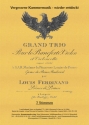 Grand Trio Es-Dur op.10  fr Violine, Violoncello und Klavier Partitur und Stimmen (Faksimile)