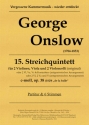 Streichquintett c-Moll Nr.15 op.38 fr 2 Violinen, Viola und 2 Violoncelli (oder 1-1-1-1-1) Partitur und 6 Stimmen