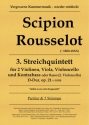 Quintett D-Dur Nr.3 op.21 fr 2 Violinen, Viola, Violoncello und Kontrabass Partitur und Stimmen