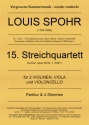 Streichquartett Es-Dur 2 Vl, Va, Vc Partitur + 4 Sti