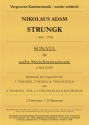 Sonate a-Moll fr 3 Violinen, 2 Violen und Bass 2 Partituren und Stimmen