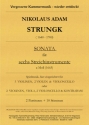 Sonate a-Moll fr 3 Violinen, 2 Violen und Bass 2 Partituren und Stimmen