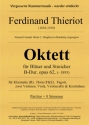 Oktett B-Dur op.62 fr Blser und Streicher Partitur und Stimmen