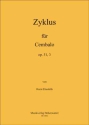 Ebenhh, Horst Zyklus fr Cembalo Op.51, 3 Cembalo Noten