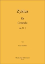 Ebenhh, Horst Zyklus fr Cembalo Op.51, 3 Cembalo Noten