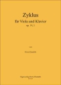 Ebenhh, Horst Zyklus fr Viola und Klavier Op.19, 1 Viola und Klavier Noten