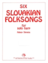 6 Slovakian Folksongs for harp