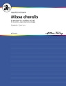 Missa choralis op. 137 fr gemischten Chor, Blechblser und Orgel