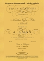 3 Quartette op.92 fr Oboe (Flte/Violine), Violine, Viola und Violoncello Stimmen (Faksimile)