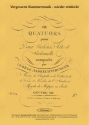 6 Quartette op.21 fr Streichquartett Stimmen