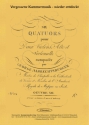6 Quartette op.21 fr Streichquartett Stimmen