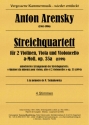 Streichquartett a-Moll op.35a fr 2 Violinen, Viola und Violoncello Stimmen