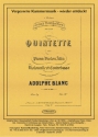 Blanc, Adolphe Klavierquintett (Forellen-Besetzung) A-Dur op. 39